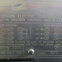 Leeson Washguard II CZ145T17WC10C Electric Motor 2/1.5HP, 3PH 7/8" Shaft
