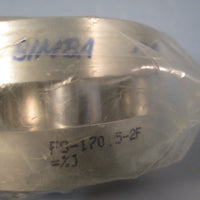 Bimba Flat1 Double Acting Air Cylinder 11/2" Bore x 1/2 Stroke FO170.52F