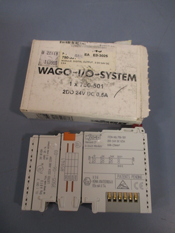 WAGO 2-CHANNEL DIGITAL OUTPUT MODULE 750-501