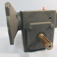 HUB CITY 0220-61201-214 5:1 56C WORM GEAR REDUCER MODEL 214 STYLE A