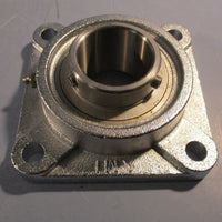 Ami MUCF210-32NP Square Flanged 4 bolt Bearing 2" Bore Nickel Plated Cast Iron