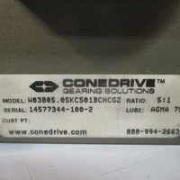 ConeDrive Gear Reducer Ratio 5:1 W03805.0SKCS01BCHCGZ