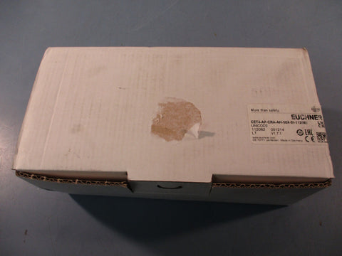 Euchner CET4-AP-CRA-AH-50X-SI-112082 Locking Safety Switch V1.7.1