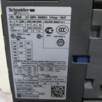SCHNEIDER ELECTRIC TeSys940835 3 Pole Contactor 40A 110V Coil LC1D40AF7
