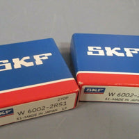 SKF deep groove ball bearing (Lot of 2) W60022RS1