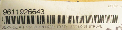 Alfa Laval 9611926643 1.5in Viton Unique Single Seat Valve 7000 TR2 Service Kit