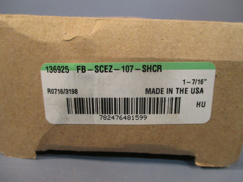 Dodge Roller Bearing 136925 Stainless Steel 17/16"  FBSCEZ107SHCR
