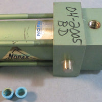 NOPAK Single Actuating Air Cylinder 2x4 F Model # 0008408 CL6 4" Stroke