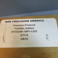 NSK W1002WF19PYC3Z2 Ball Screw SET OF 5 NEW