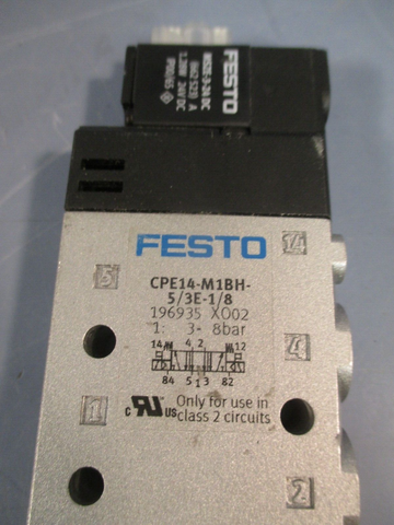 Festo 196935 Solenoid Valve CPE14M1BH5/3E1/8