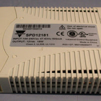 Carlo Gavazzi SPD12181 Switching Power Supply 100-240VAC Input 12VDC Output