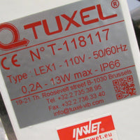 Tuxel Vibrator, Trey Feeder w/Fiberglass Springs 110V 50/60Hz LEX1 N*T118117