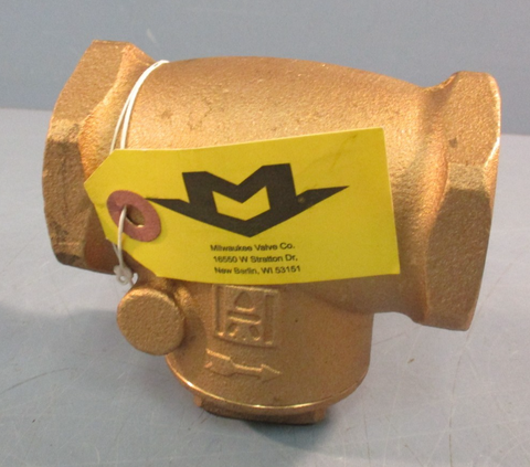 Milwaukee Valve Co. Check valve 10590701