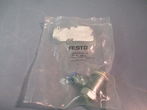 FESTO Flow Control Valve GRLA-3/8-QS-8-D