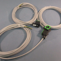 Lot of (3) Murr Elektronik 7000180312360500 Valve Connector Cable 5m 24VDC4A