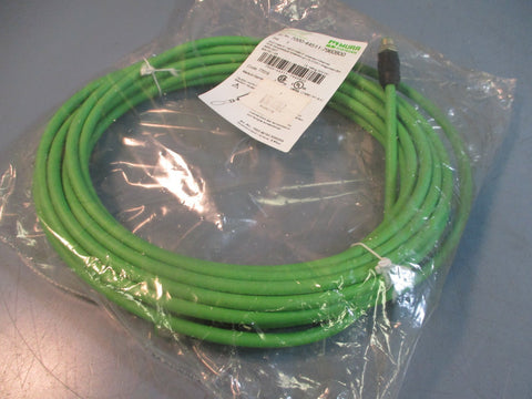 Murr Elektronik 7000445117960800 Ethernet Cable M12 Male 8M 60V 4A NEW