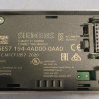SIEMENS SIMATIC CONNECTING MODULE 6ES71944AD000AA0 24VDC 8A