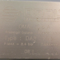 Omal DA8F03 Pneumatic Actuator 8.4 bar Max 80°C Max V101 DN 15 PN 64 DA8F03