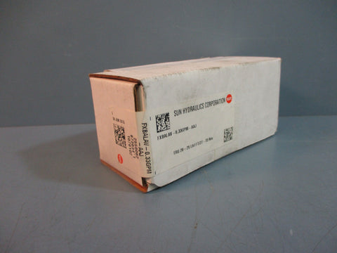 Sun Hydraulics Corporation FXBALAV-0.33GPM-AAJ Flow Control Valve Factory Sealed