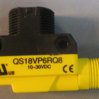 (Lot of 2) Banner QS18VP6RQ8 Photoelectric Sensor 10-30VDC