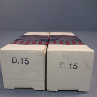 Lot of (2) AG Automation Gages EasySlider Linear Bearing, Ball Slide D15