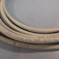 Leoni Elocab LTD. Cable Assembly EHRK 33115 AWM E47543EC 6C/20AWG 90C 300V