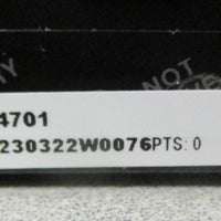 Parker 4701 Ball Bearing Slide Table 3" Travel 100 Lb Capacity 5" x 2.62" x 1"