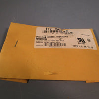 HUBBELL WEIGMANN OIL TIGHT HOLE SEALS 1/2" LOT OF THREE WAS050SS