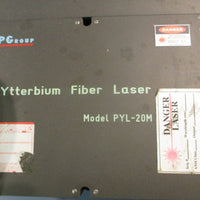 IPG Group PYL20M Ytterbium Fiber Laser 24 Volt DC IPG Laser GMBH