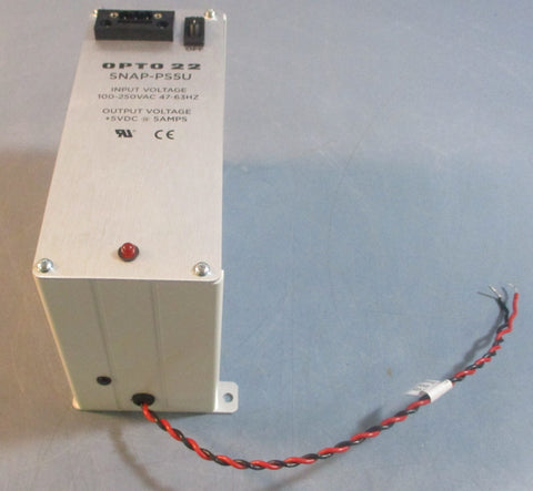 Opto 22 SNAPPS5U Power Supply 100250VAC 4763HZ Input 5VDC 5A Output