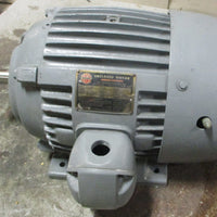 US Motors Asbestos Protected Motor 5HP Type J 1200RPM 254U Frame 13/8" Shaft Di