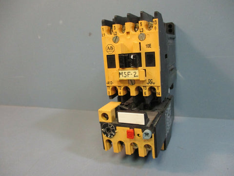 ALLEN BRADLEY 100A12NZ*3 Ser B Contactor w/ 193BSB 22 Ser. B Overload Relay