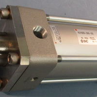 SMC NCA1B250-0300-XB5 Tie-Rod Cylinder 250PSI 1.70MPa 3" Stroke 2.5" Bore