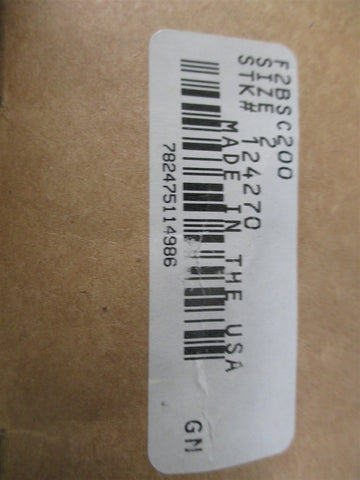 Dodge F2BSC200 2" Bore Flange Block Ball Bearing  New