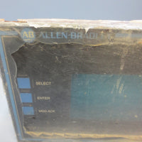 Allen Bradley DL40 Message Display 2706E43J32B1 FRN 2.01 Ser C Rev A  85264 V