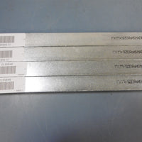 New Lot of 4 WWG361000100012 5VE49 1"x1" 12" Keystock Zinc Coated