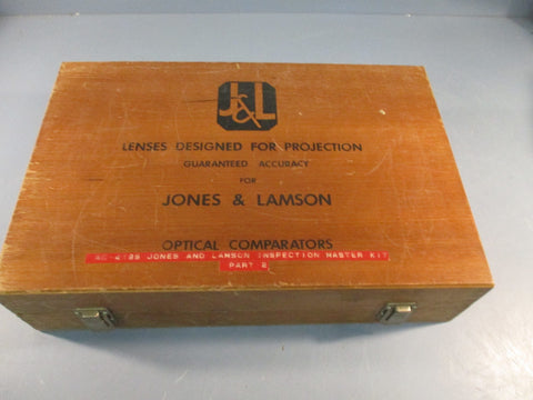 J&L Jones & Lamson AC-4199 Inspection Master Kit Part 2