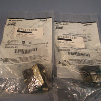 ALLEN BRADLEY FULL VOLTAGE MODULE w/ GREEN LIGHT LOT OF 2 SER A 800E2DL3G