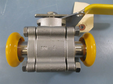Sharpe 1Inch CF3M Stainless Sanitary Valve 1440 PSI  New