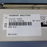 New Rosemount Analytical Sensor Transmitter TR200