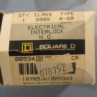 Square D 9999 Electrical Interlock Series R20 17/16" Length Lot of 6