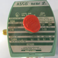 ASCO RedHat 8221G009 Slow Closing Solenoid Valve 1-1/4" 5-150PSI