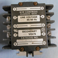 McGrawEdison B/W Controls Liquid Level Control 120 V 50/60 Hz 40 V 1500AL1S3