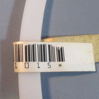 Lot of 3 White Teflon Gasket Ring 1/16" Thick, 101/8" ID, 107/8" OD NWOB