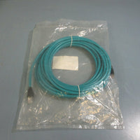 BradConnectivity Ethernet MF RJ-45 8 Base-T 8M Teal Cable 1201080528 NEW