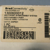 Brad Harrison 409P601 MultiPort Interconnect System 7A Max Per Unit 1300600012