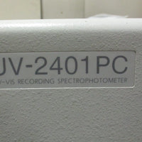 Shimadzu UV2401PC UVVIS Recording Spectrophotometer 2068230192