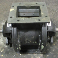 Buhler MPS-22/13 Rotary Airlock Valve 5-1/16" x 4-5/16" Opening 1-1/8" Shaft Dia