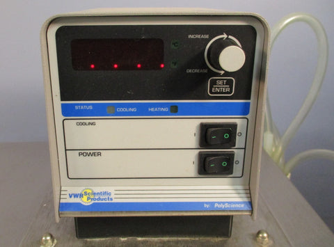 VWR Scientific 1140A PolyScience Heated Lab Temperature Bath Circulating Chiller
