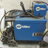 Miller CP302 CV DC MIG Welder w/ 22A 24V Wire Feeder and Rolling Cart